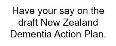 Draft NZ Dementia Action Plan 1